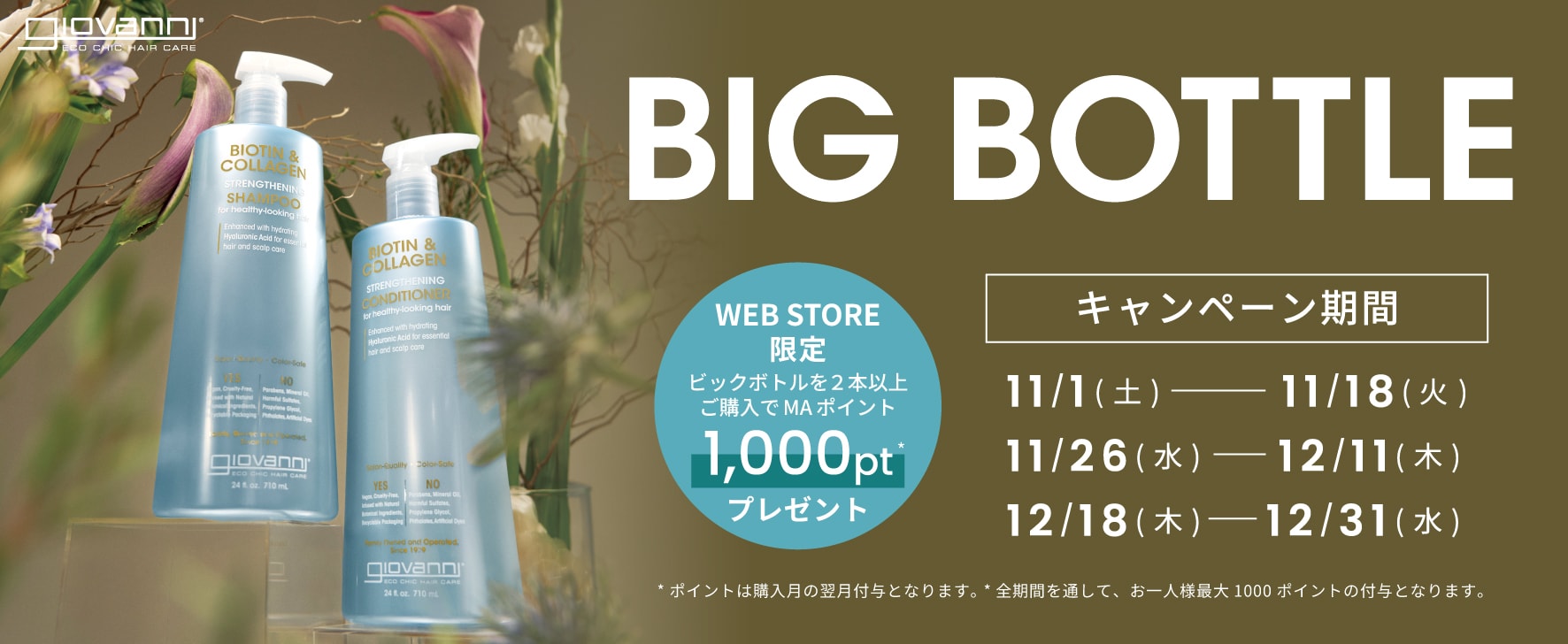 半年に一度のビッグチャンス