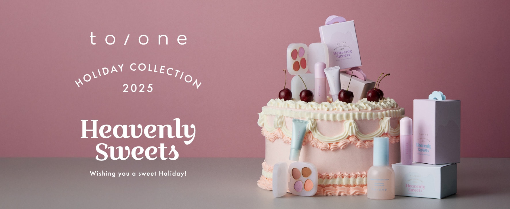 ケーキボックスをイメージしたホリデーコレクションが今年も登場