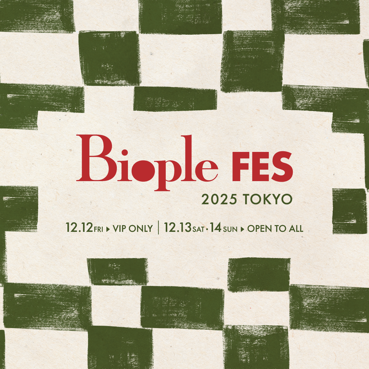 Biople FES 2025 TOKYOが開催決定！