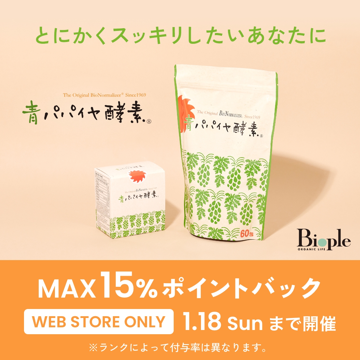 青パパイヤ酵素で不足しがちな酵素をサポート