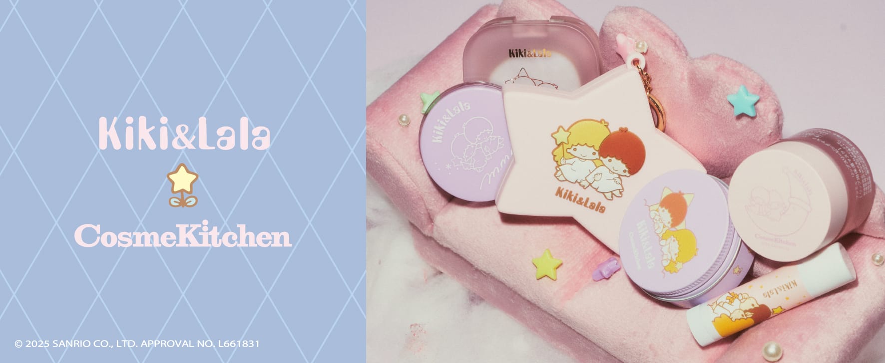 キキ＆ララとのコラボレーションアイテムが販売開始