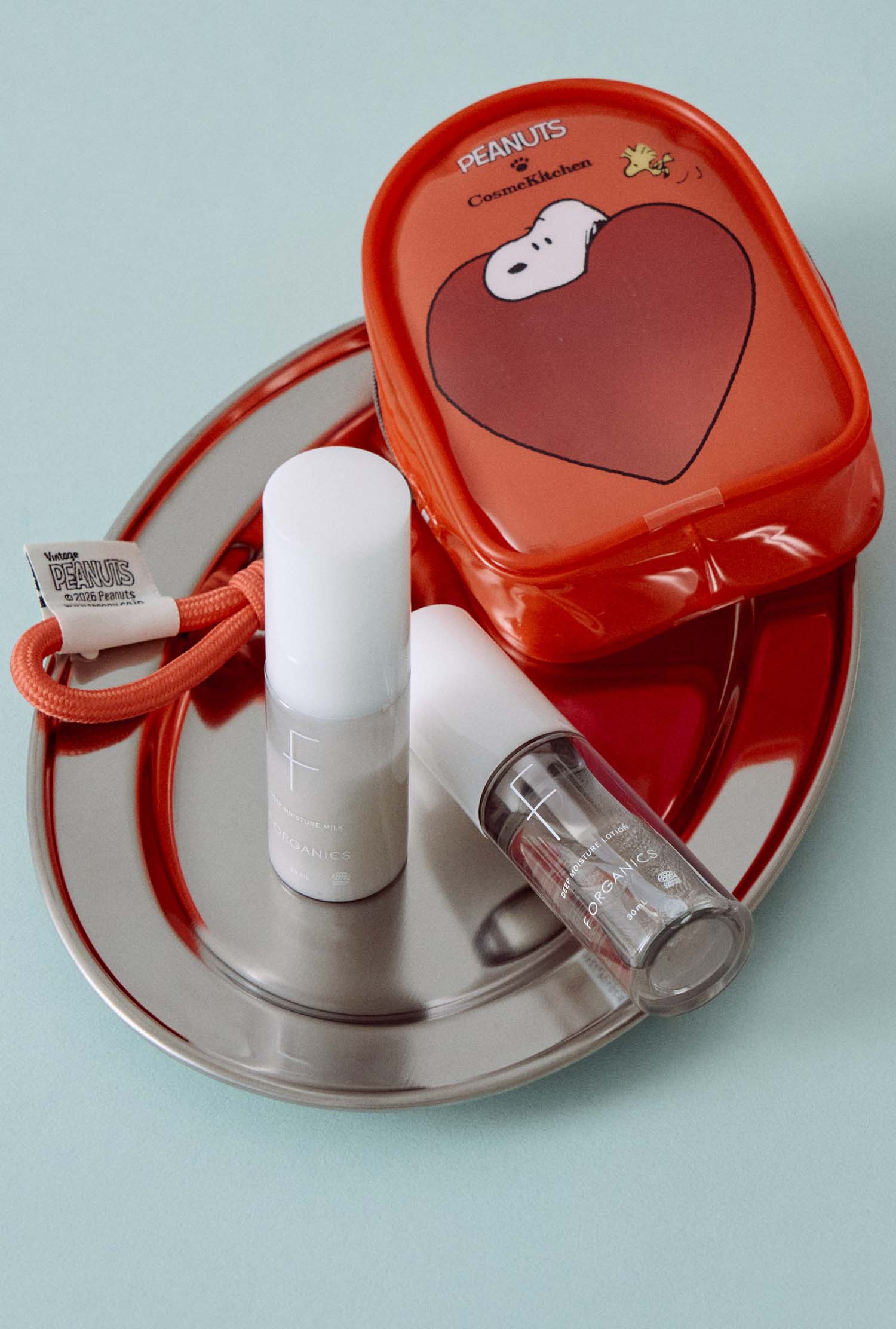 PEANUTS ディープモイスチャー トライアルキット (ポーチ入り)