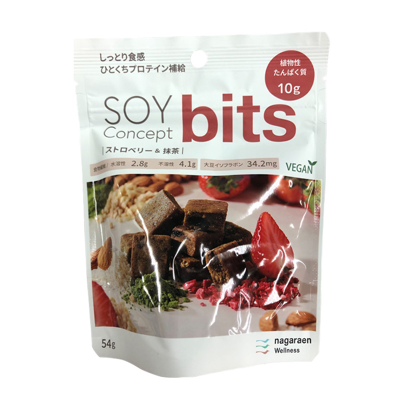 ナガラエンウェルネス SOYConcept bits ストロベリー＆抹茶
