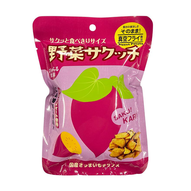 なちゅらる生活 野菜サクッチ 野菜サクッチ 国産さつまいもチップス