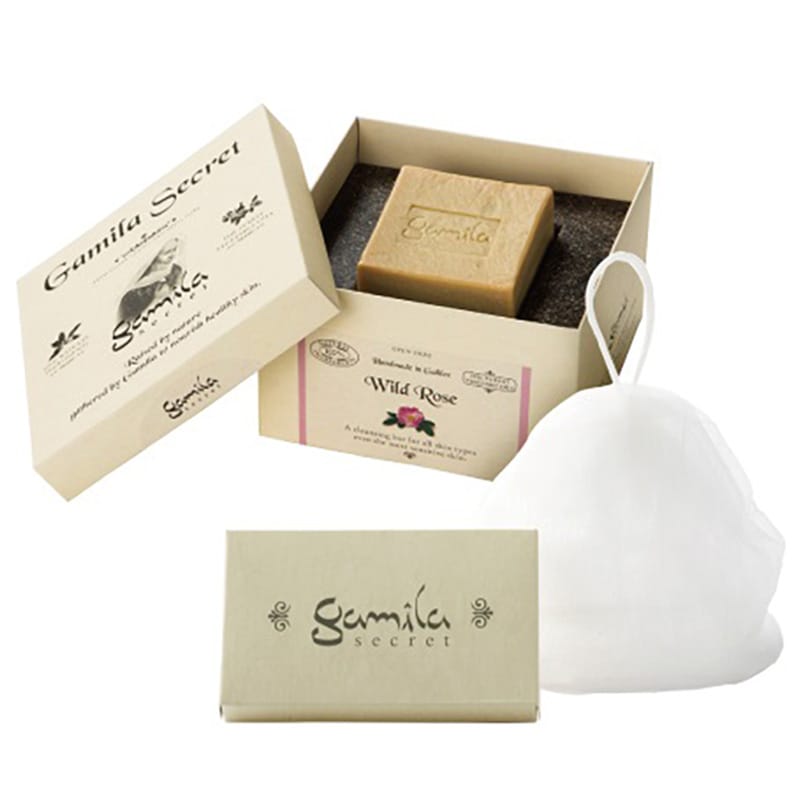 Gamila Secret ガミラシークレット ワイルドローズ 泡立てネット付き