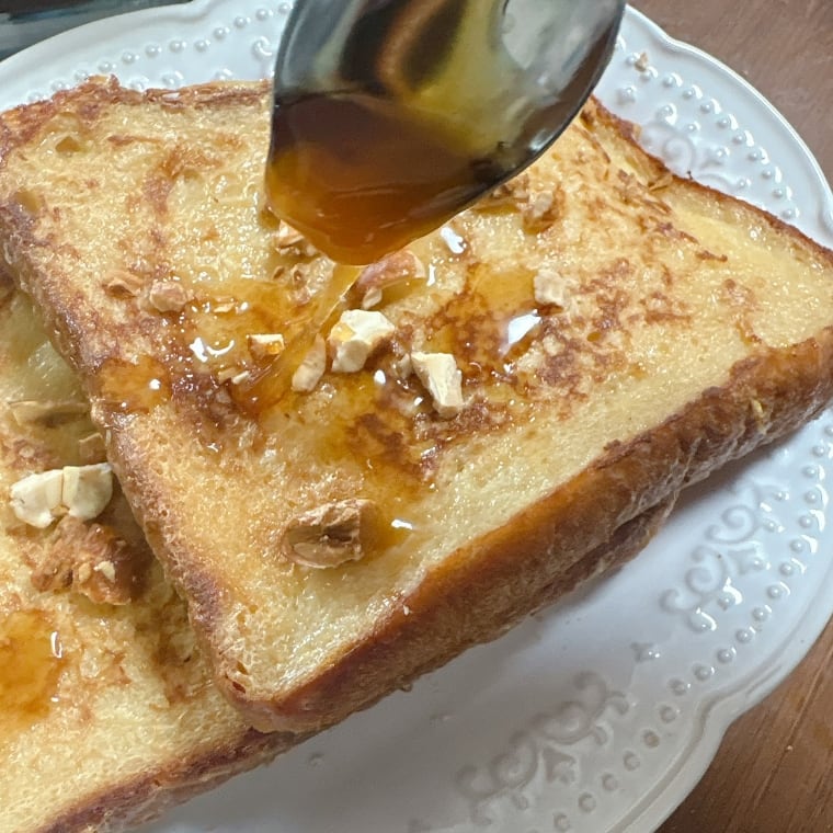 背徳感オフ！やさしいご褒美フレンチトースト のイメージ画像①