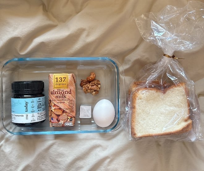 背徳感オフ！やさしいご褒美フレンチトースト の材料画像