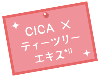 CICA ×ティーツリーエキス*11