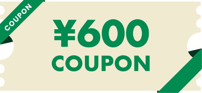 ¥600COUPON